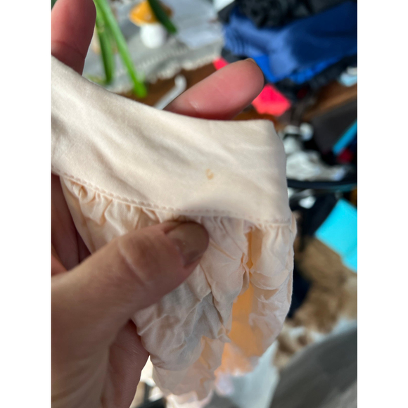 Dress Tank Top Blouse Turtleneck Tie Neck Forever 21 size S - Picture 4 of 4